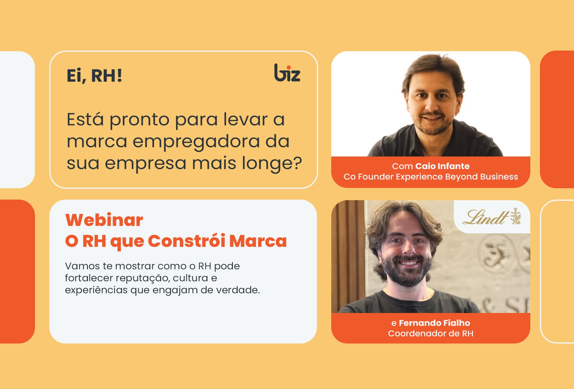 App hiperpersonalizado da Gestão de Pessoas Lindt criado pela Biz