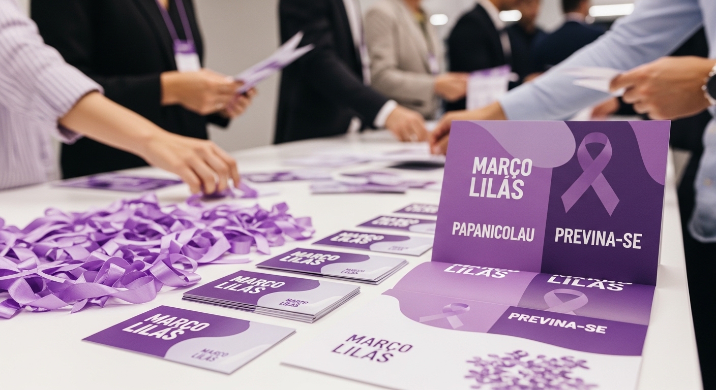 Março Lilás no RH: prevenção do câncer do colo do útero e cuidados com colaboradoras